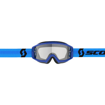 SCOTT Split OTG Goggle - Blue/Black - Clear Works Lens 285537-1034113