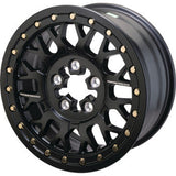 MOOSE RACING Wheel - 346X - Beadlock/6 Lug - Front/Rear - Black - 6/5.5 - 15x7 - 5+2 346BLMO 157655MB54