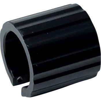 NAMZ Neutral Switch Cover - Vertical Milled - Black - Big Twin NNSC-VO1-B