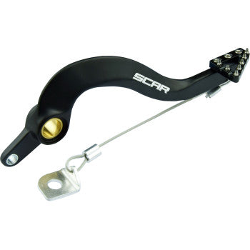 SCAR Brake Pedal Yzf250 Bk RBP102BK
