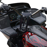 THRASHIN SUPPLY CO. Cover Steering Lock - Matte Forged Carbon Fiber TSC-3033-1