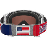 ALPINESTARS GOGGLES Goggle Stech Merica 25 Rd/Bl/Mir Sil/Copper 5105226-3720