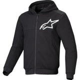 IN STOCK ALPINESTARS Chrome v2 Sport Hoodie - Black/White - Large 4200325-12-L