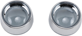 KURYAKYN Deep Dish Bezels - Chrome/Smoke Lens 2107