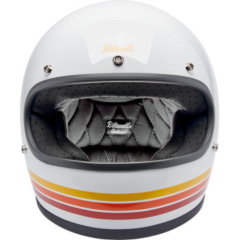 BILTWELL Gringo Helmet - Sunset Spectrum - 2XL 1002-591-506