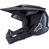 ALPINESTARS SM3 Helmet - Solid - Gloss Black - Large 8300326-1180-L