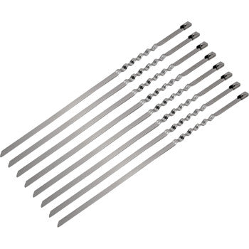 DEI Lokjaw Ties 8" 9pk 10204
