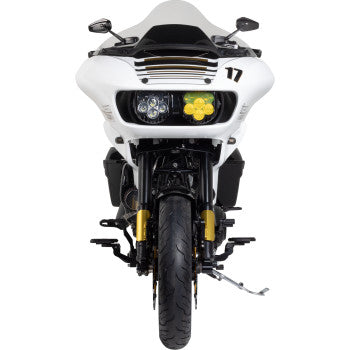 MEMPHIS SHADES Vented Windshield - BRL Race Bubble - Clear - FLTRX MBR101304