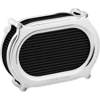 ARLEN NESS Stage 2 Oval Air Cleaner Kit - Chrome 600-195