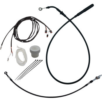 FAT BAGGERS  EZ Installation Kit - +8" - FLHT, FLHX - Black 119016-B