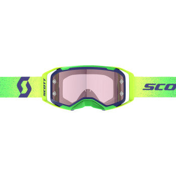 SCOTT Prospect 2.0 AMP Goggle - Midnight Purple/Safety Yellow - Rose Lens 421469-7914352