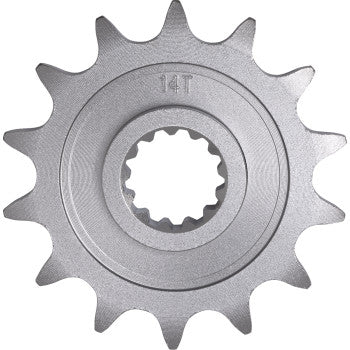 MOOSE RACING Front Sprocket - 14 Tooth - Kawasaki/Suzuki 26-3132-14CRMO