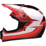 Z1R Child Dirt Maxx Helmet - Vortex - Red/White - S/M 0111-1741