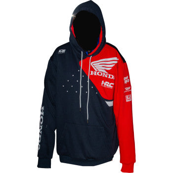 D'COR VISUALS Sweatshirt Team2 Honda Navy Lg 85-220-3