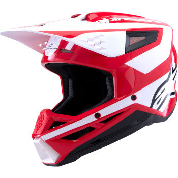 ALPINESTARS SM3 Helmet - Heat - Gloss Red/White/Black - XS 8301026-3126-XS