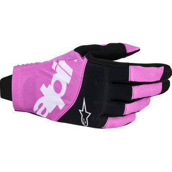 ALPINESTARS Techstar Gloves - Black/Light Gray/Purple - 2XL 3560125-1568-2X