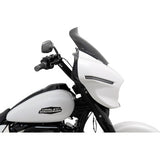 MEMPHIS SHADES Spoiler Windshield - 6" - Dark Black Smoke - FLHX MEP89010