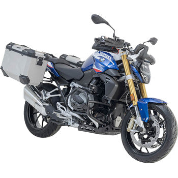 SW-MOTECH TRAX ADV Aluminum Case System - Silver - BMW R 1200/1250 R '14-'24 KFT.07.573.70100/S