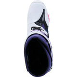 ALPINESTARS Tech 10 Boots - White/Violet/Navy/Pink Fluorescent - US 9 / EU 43 2010020-2780-9