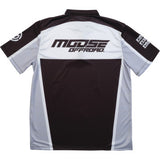 MOOSE OFFROAD Moose Pit Shirt - Black/Gray/White - XL MRS01DS01BKWHXR