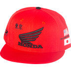 D'COR VISUALS Honda Factory Hat - Red - One Size 70-136-1