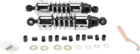 PROGRESSIVE SUSPENSION Shocks - 412 Cruiser Series - Chrome - 11.5" - Standard 412-4202C