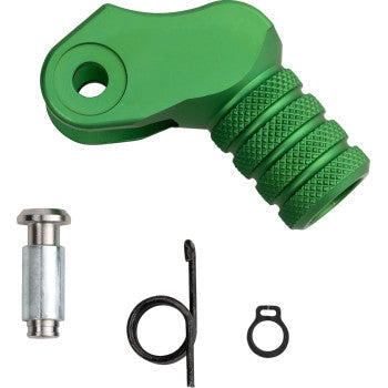 MOOSE RACING Knurled Shift Lever Tip - 20 mm - Green 81-0000-10-30