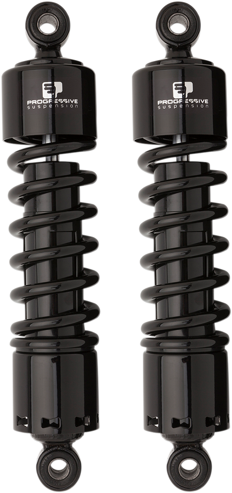PROGRESSIVE SUSPENSION 412 Series Shock - 12" - Heavy Duty - Black - Dyna 412-4044B