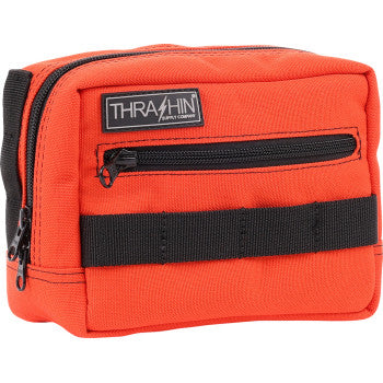 THRASHIN SUPPLY CO. Handlebar Bag - Orange THB-0025