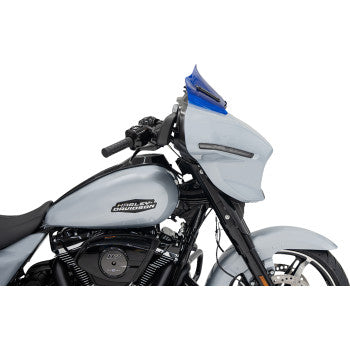KLOCK WERKS Kolor Flare™ Windshield - 8" - Blue - FLHX KWW-01-0732