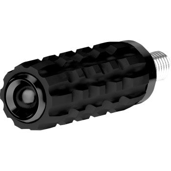 BURLY BRAND Toe Peg Burly Reaper Universal Billet Black B13-1121B