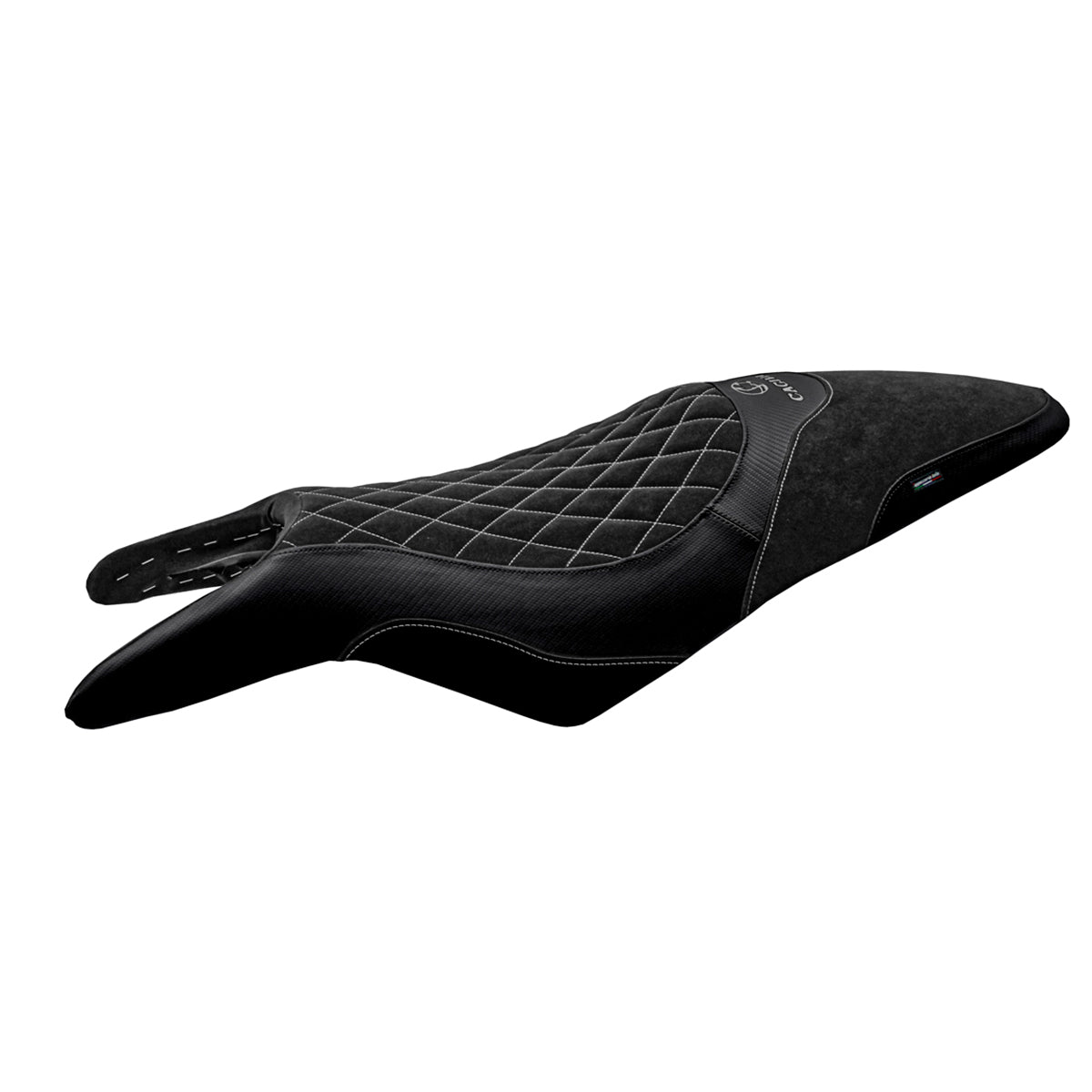 Cagiva Raptor 650-1000 2000-2007 Seat Cover Tappezzeria Italia in Black