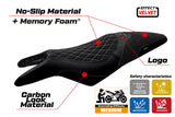 Tappezzeria Italia Cagiva Raptor 650-1000 2000-2007 Seat Cover Comfort in Black