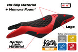 Tappezzeria Italia Cagiva Raptor 650-1000 2000-2007 Seat Cover in Comfort and Red