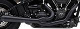 COBRA El Diablo Exhaust - Black Softail  Fat Boy /   Breakout 114  2018-2020 6475B