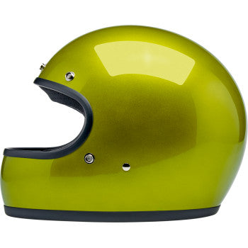 BILTWELL Gringo Helmet - Metallic Lime - Large 1002-392-504