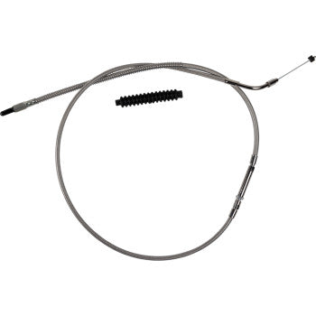 BARNETT High-Efficiency Stainless Steel Clutch Cable for Harley-Davidson - Standard  102-30-10073