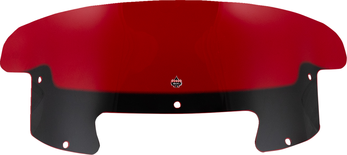 KLOCK WERKS Kolor Flare™ Windshield - 8" - Red - Indian KWW-04-0622
