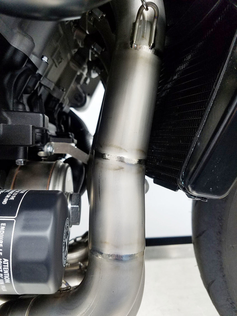 Graves motorsports  full titanium exhaust system - carbon silencer 200mm CBR1000RR 17-25  EXH-17CB1-FTC