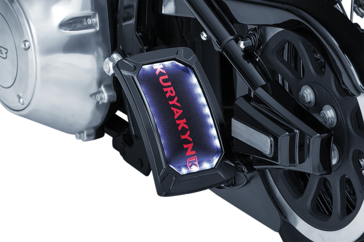 KURYAKYN License Plate Holder - Vertical - Black 3191