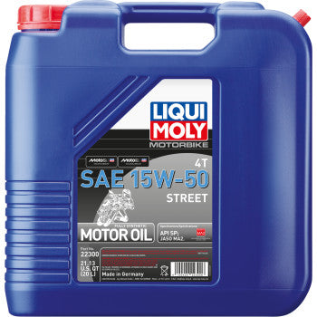 LIQUI MOLY Street 4T Oil - 15W-50 - 20 liter 22300