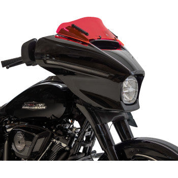 KLOCK WERKS Kolor Flare™ Windshield - 6-1/2" - Pink Ice - FLHX KWW-01-0736