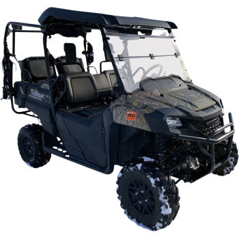MOOSE OFFROAD Full Folding Windshield - Deluxe - Pioneer 700 2317-0525