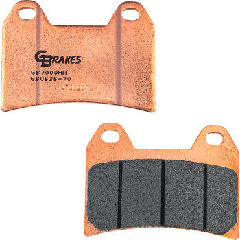 GBRAKES Brake Pads Hh Sintered  GB0535-70