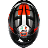 AGV K1 S Helmet - Fastlap - Black/Gray/Red - Large 2118394018064L