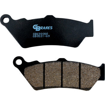 GBRAKES Brake Pads Semi-Metallic  GB0531-69