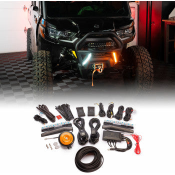 RAVEK Turn Signal Kit - Amber - White Running Lights - Pioneer 66-100