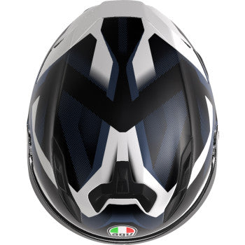 AGV Helmet K7 Glimpse Matte Black/White Md 2118399004-016-M