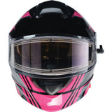 Z1R Solaris 2.0 Helmet - First Tracks - Electric - Dual Pane - Black/Pink - XL 0120-0847