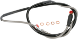 MOOSE RACING Brake Line - Front - Stainless Steel - Yamaha Y01-1-043/P